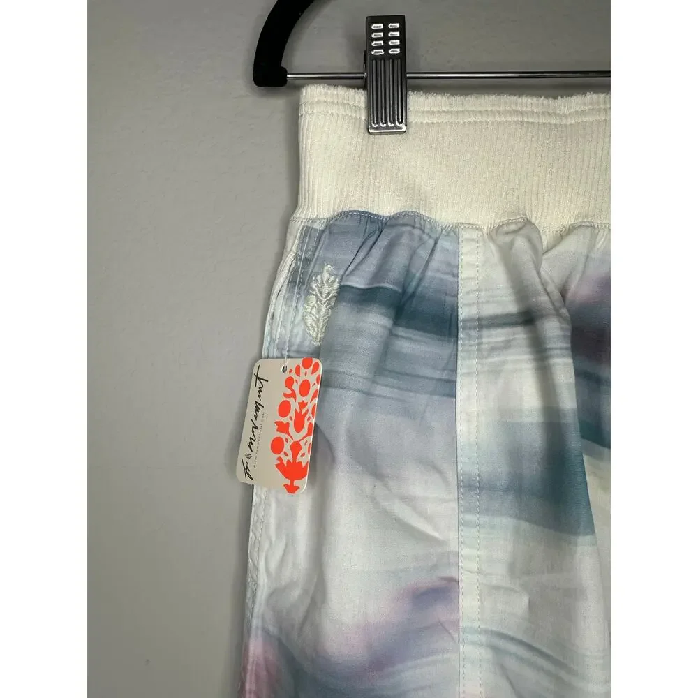 FREE PEOPLE MOVEMENT High Waisted Wide Leg Cargo Utility Hiking Pants Size Small